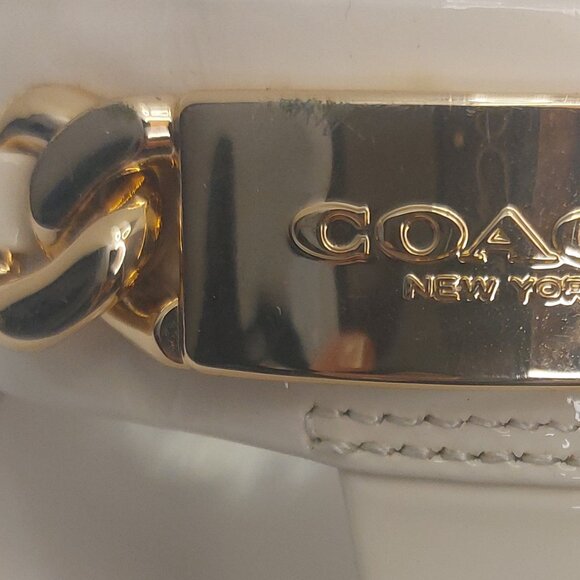 COACH Catherine Patent Leather Sandals Women's Size 7.5B - Picture 4 of 10